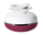 Difuzer aromatik Millefiori Milano Air Desing Flower, i bardhë/kuq