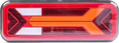 Dritë e pasme AMiO 03576, LED, 10-30V, IP67, me bulona montimi