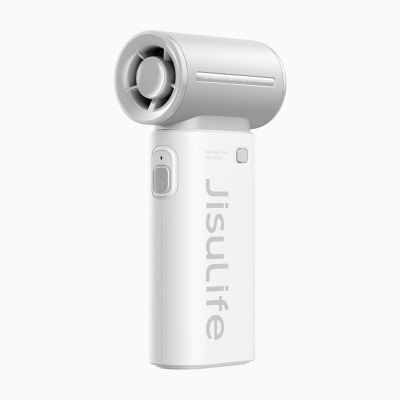 Ventilator portativ JISULIFE Life7, 5000mAh, 5 shpejtësi, rozë