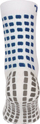 Çorape futbolli Trusox 3.0 Cushion, kundra rrëshqitjes, nr 38-43.5, të bardha