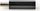 Adapter USB Type C në Micro USB 2.0, 3.1, i zi