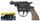 Revolver lodër Gonher Small Metal Police, 8 të shtëna, metal, shumëngjyrësh