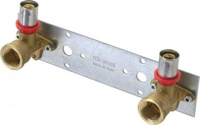 Set aksesorë tubacioni Conex 1680C1218, 1/2", 18 mm, metalik