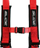 Rrip sigurie sportiv Slide 4P, 2", me E4, i kuq