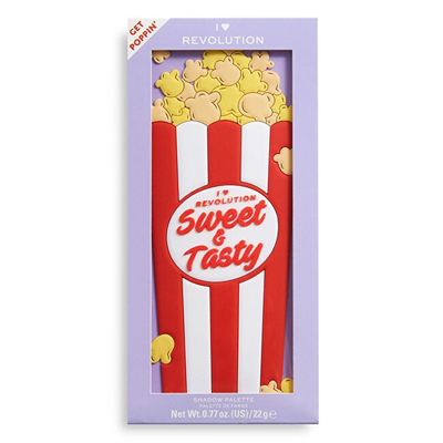 Paletë hijesh për sy Revolution Tasty Palette Popcorn 22 g