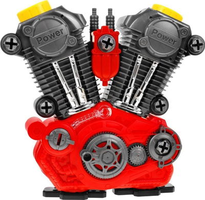 Lodër motor makine Bohui 661-183, çmontues, drita dhe zë, e kuqe