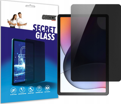 Mbrojtës ekrani GrizzGlass Matte SecretGlass Motorola Moto Tab G62, privacy, xham qeramik, transparent