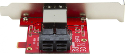 Përshtatës StarTech 2x SFF-8643 - 2x SFF-8644 (SFF86448PLT2)