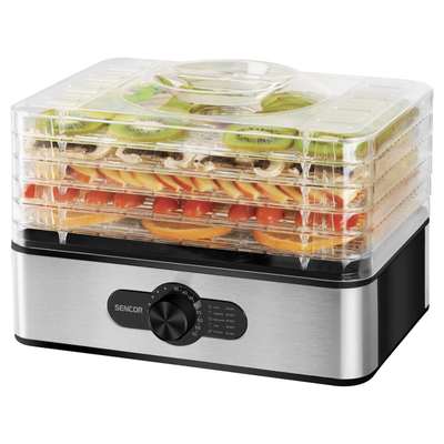Tharëse frutash Sencor SFD 950SS, 240W, e zezë