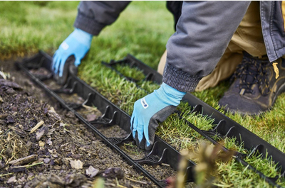 Bordurë kopshti UNIBORD Straight Edging, 18m, 4.5cm, e zezë