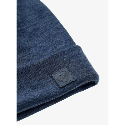 Kapele beanie Buff Merino Heavyweight Solid, lesh Merino, uniseks, indigo e errët