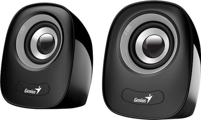 Bokse kompjuterike Genius SP-Q160, 2.0, 6W, USB, të zeza