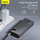 Baseus Adaman Metal Power Bank, 20000 mAh, 65W, Black