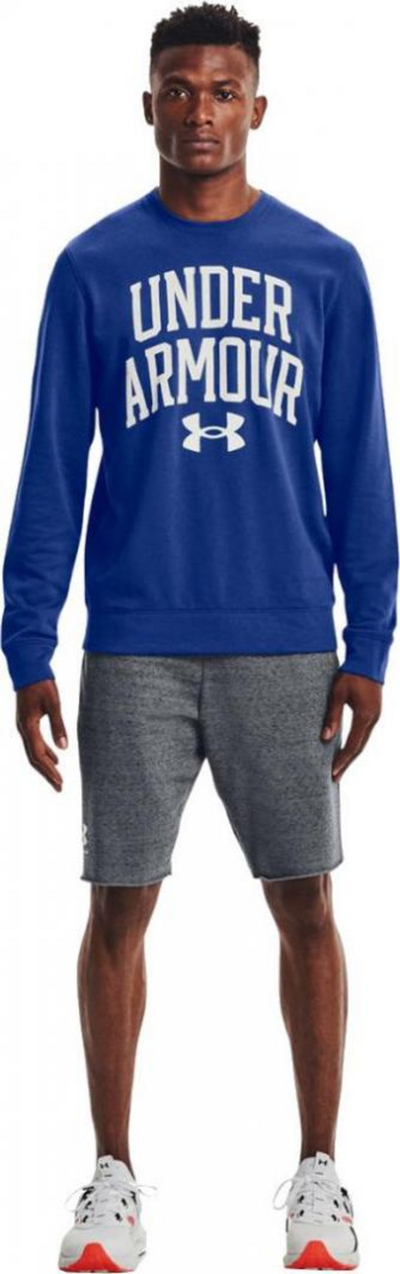 Duks për meshkuj Under Armour Rival Terry Crew 1361561-432, XXL, i kaltër