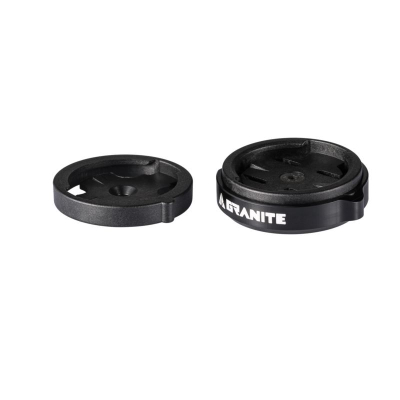 Mbajtëse kompjuteri biçiklete Granite Scope Mount, konvertues SWAT, kompatibil Garmin Wahoo Bryton, e zezë