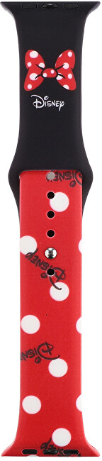 Rrip silikoni 4wrist për Apple Watch - Minnie 42/44/45 mm