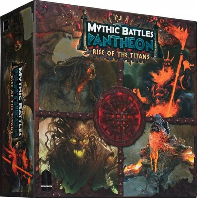 Zgjerim loje tavoline Mythic Battles Pantheon Rise of the Titans, paketë ekspanzioni, për lojen bazë