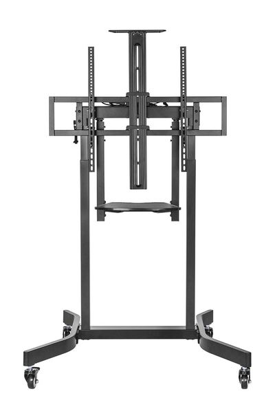 Stativ dyshemeje për TV Gembird, 55" deri 100", 120kg, i zi