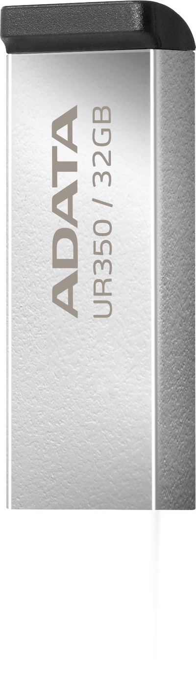 USB ADATA UR350, 32GB, USB 3.2, argjendtë e zezë