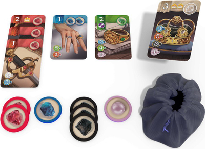 Lojë tavoline Space Cowboys Splendor Duel, strategjike, për 2 veta