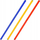 Shkop ushtrimesh Maxwel Long, 100 cm, plastik, i kuq