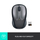 Maus Logitech M235 - Wireless, 2.4GHz, e zezë/gri