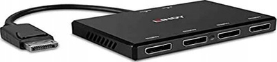 Hub MST Lindy 4 Port DisplayPort 1.2, 4K, i zi
