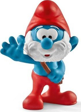 Set loje Schleich Shpia e Smurf-save, me 2 figura, shumëngjyrësh