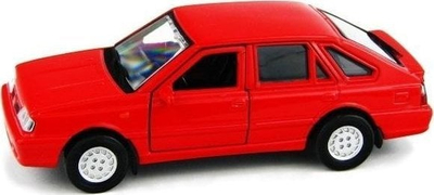Lodër makinë Welly Polonez Caro Plus, shkallë 1:39, metal, e kuqe
