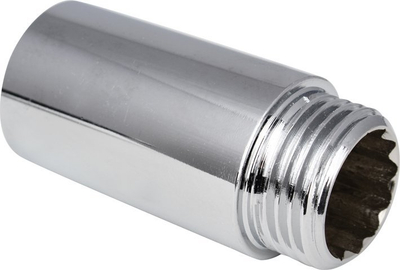 Продолжување хром Hydroland 1/2", 50 mm, метално