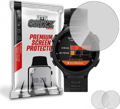 Mbrojtës ekrani GrizzGlass për Garmin Forerunner 735XT, film mat, 2 copë në paketim