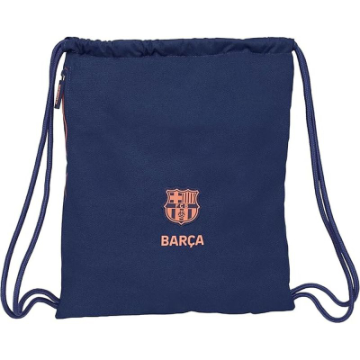 Çantë sporti FC Barcelona Gym Bag 612526865, 40 x 35 cm, poliester, blu e errët