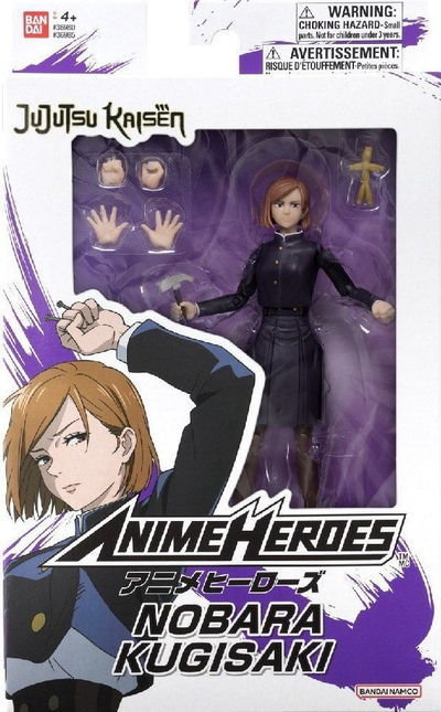 Figurë anime Bandai Anime Heroes Jujutsu Kaisen Nobara Kugisaki, 17 cm, 17 pika artikulimi, me aksesorë