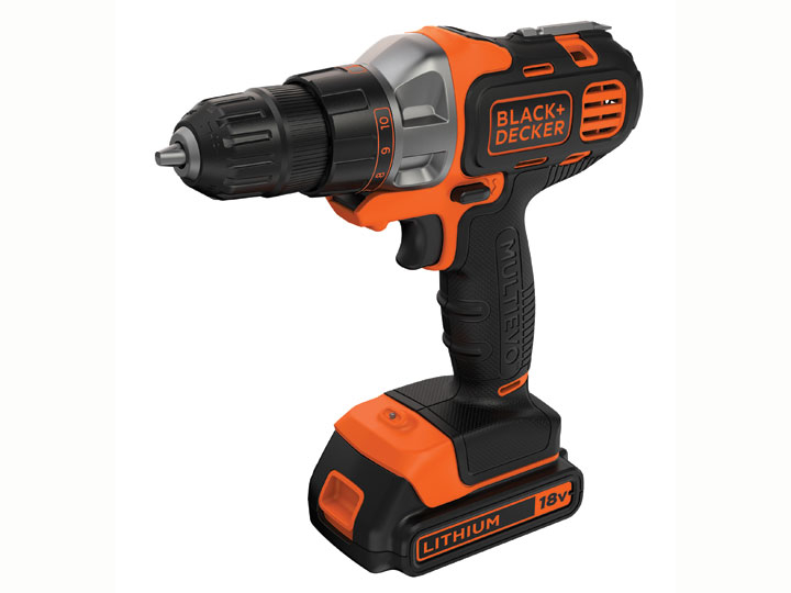 Shpues vidhosës Black&Decker Multievo MT218K, pa kabllo 18V, bateri 1.5Ah, portokalli