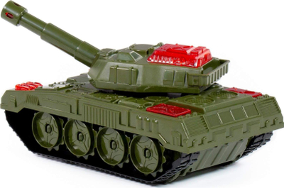 Lodër tank Wader Polesie Breakthrough 87676, kulle rrotulluese, trupa plastik, jeshil