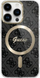 Futullë Guess GUHMP16SH4STK për iPhone 16 6.1", MagSafe, e zezë
