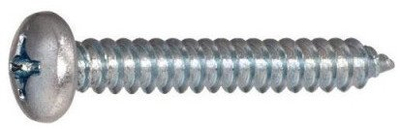 Навртки само-навојни Format Din 7981C ZN, 6.3x50 mm, пакет 8 парчиња, металик