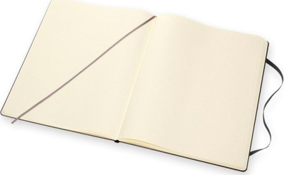 Bllok shënimesh Moleskine Classic Hard Cover, 19x25cm, 192 faqe me pika, i zi