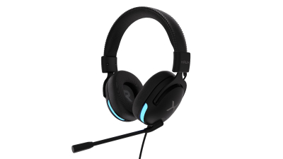 Слушалки Krux KRXC015, жичени, за компјутер и лаптоп, црни