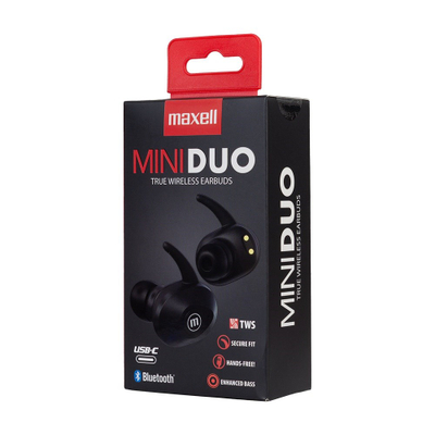 Слушалки Maxell MINI DUO, Wireless