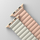 Rrip ore Uniq Revix Reversible Magnetic, për Apple Watch 45 44 42 mm, silikon, blush