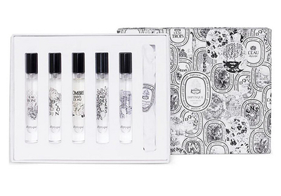 Set Eau Rose - Eau de Toilette + Do Son - Eau de Toilette +Eau Des Sens - Eau de Toilette + Philosykos - Eau de Toilette + L'Ombre Dans L'Eau - Eau de Parfum Diptyque, 5 x 7.5 ml