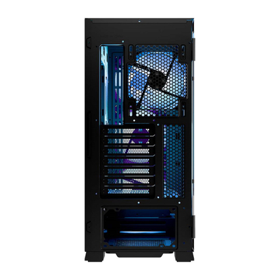 Kuti kompjuteri MODECOM HORIZON ARGB Flow, MIDI, USB 3.0, Type C, e zezë