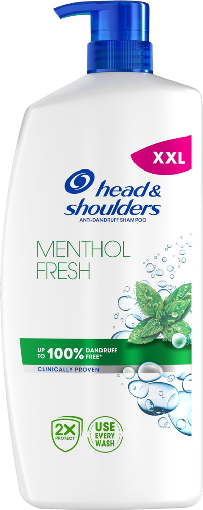 Shampo kundër zbokthit Head &amp; Shoulders Menthol Fresh, XXL, 800 ml