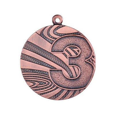 Medalje sporti Victoria Sport Bronze, vend i tretë, 40mm, ngjyrë bronzi