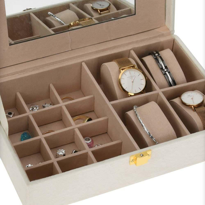 Kuti bizhuterish Home Styling Collection, me pasqyrë, organizuese për ora, e bardhë