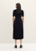 Fund për femra Tom Tailor Midi Skirt, i zi