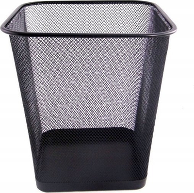 Kosh plehrash Feniks 16L, metal me rrjetë, katror, argjendtë