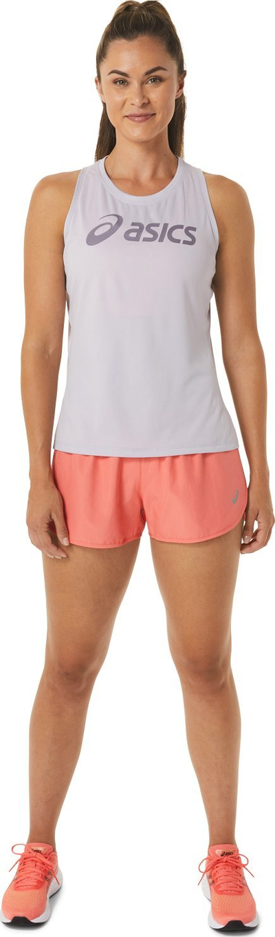 Pantallona të shkurtra vrapi ASICS Core Split 2012C340-706, për goca, material i lehtë, rozë