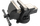 Kllapë fikse Topex Swivel 07A212, bazë rrotulluese, 125mm, metal i zi